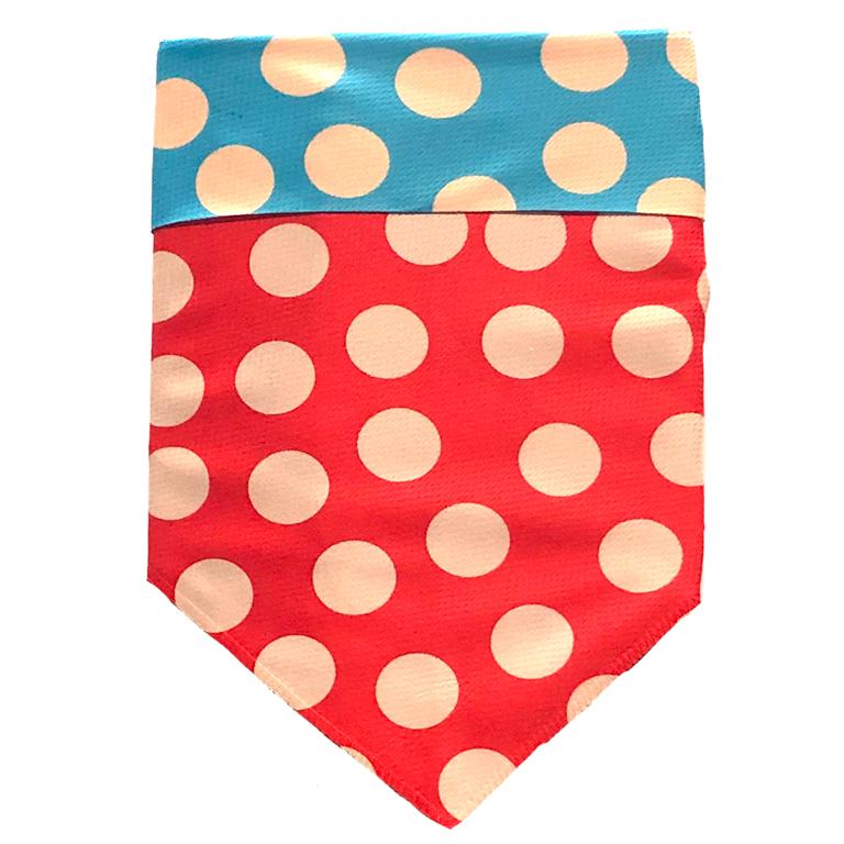 Bandana Tan/Red/Turquoise - LG