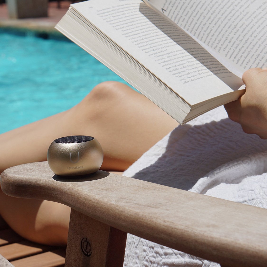 Wireless Micro Speaker - Gold