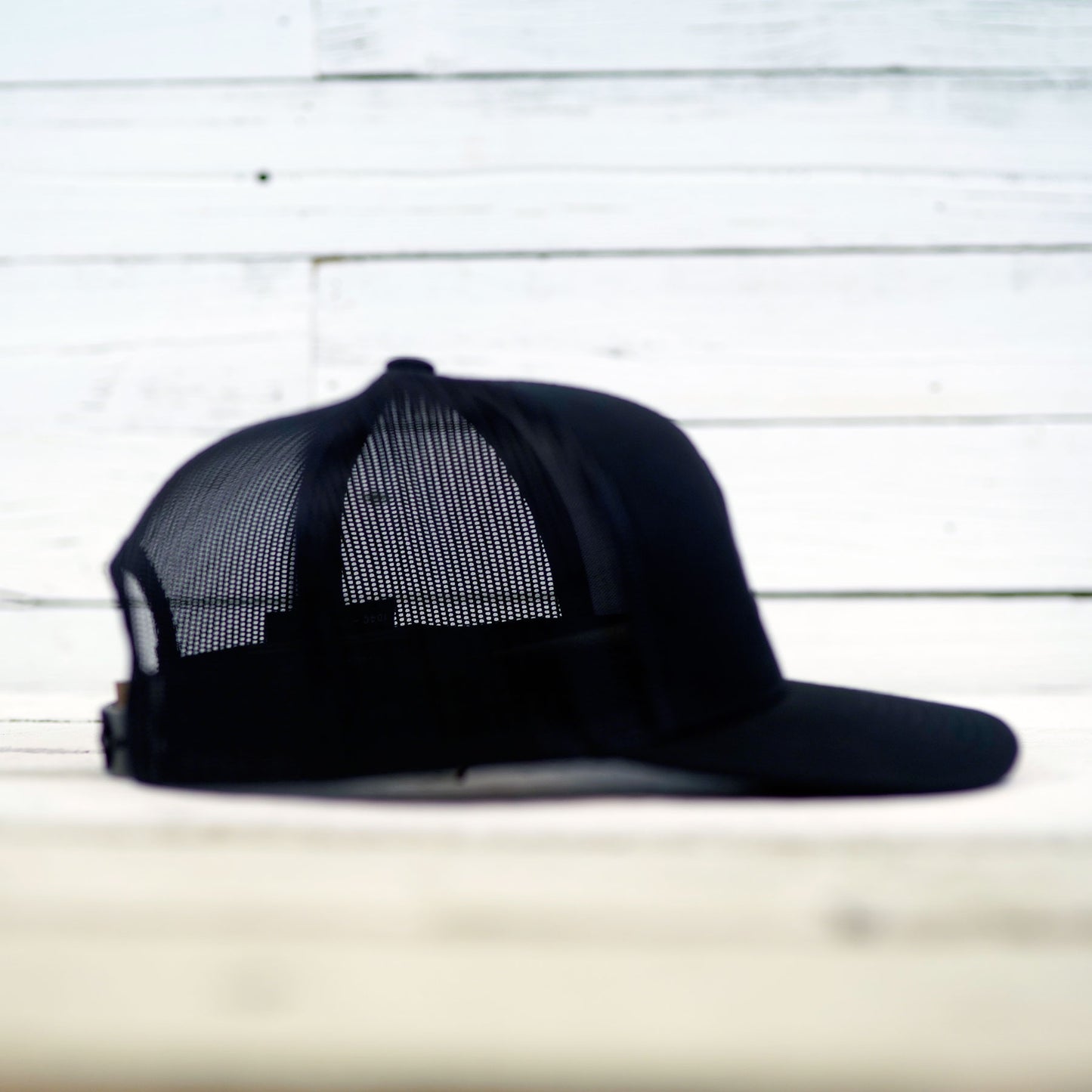 Circle Bison Hat - Black