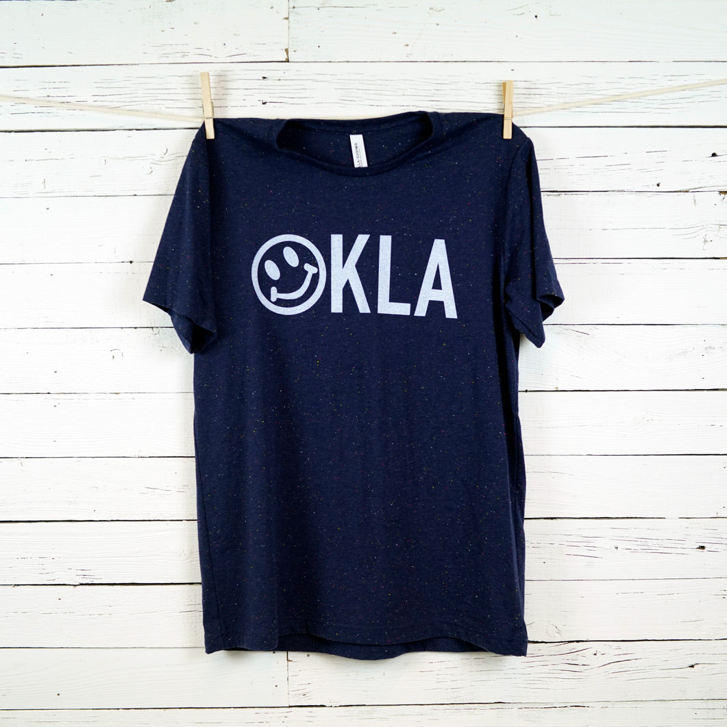 Crooked Smiley OK Tee