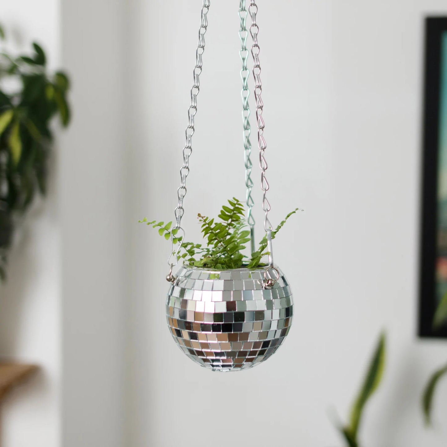 Disco Ball Hanging 4"