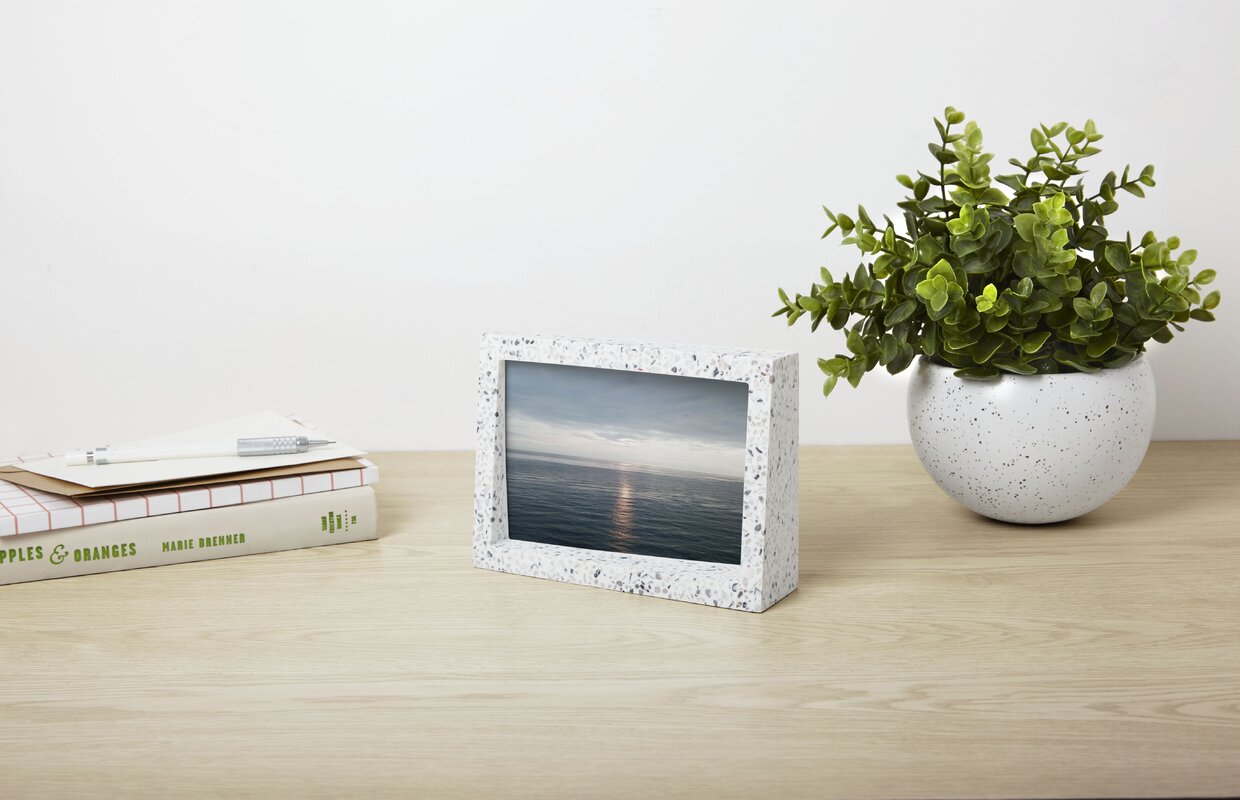 Edge Picture Frame 4x6 Grey/Multi