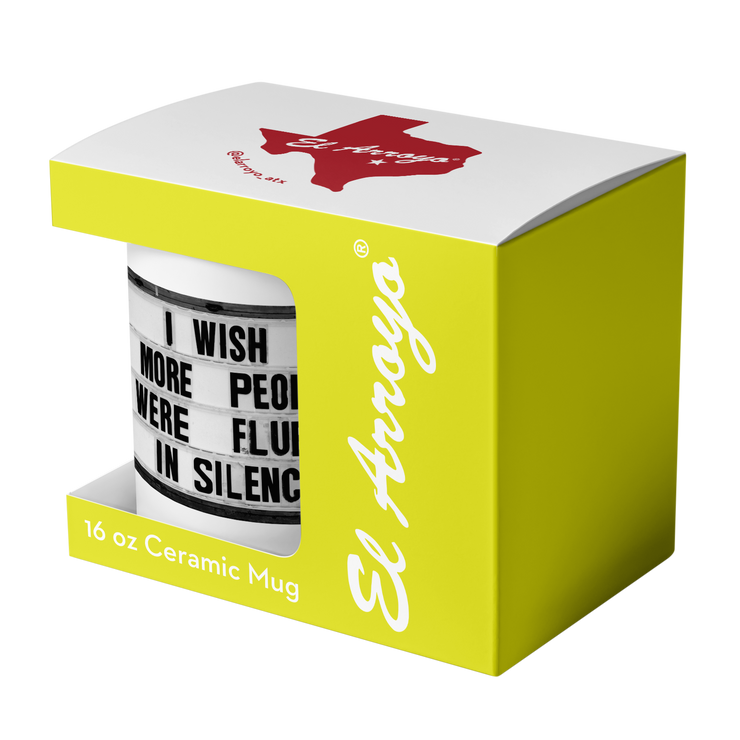 Fluent in Silence Coffee Mug