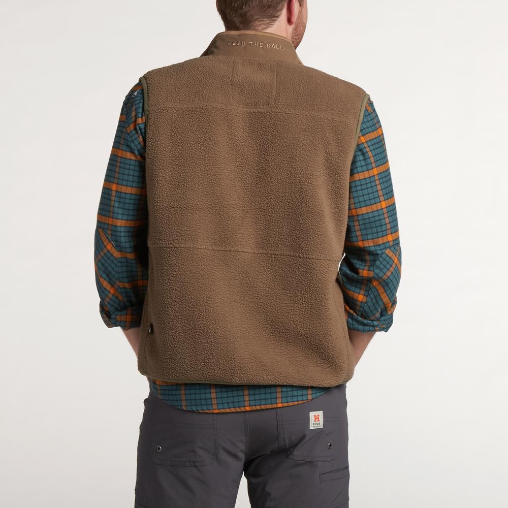 Chisos Fleece Vest - Cedar