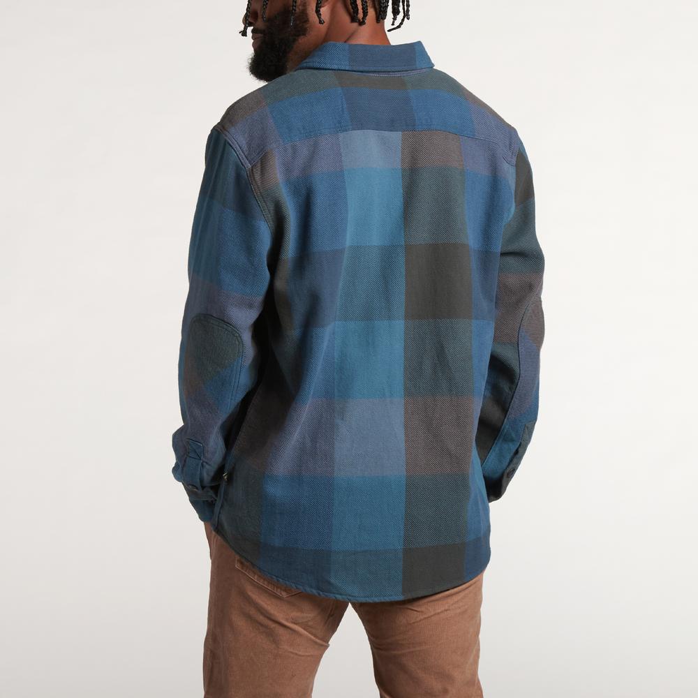 FINAL SALE-Rodanthe Flannel - Outback Plaid: Deep Midnight