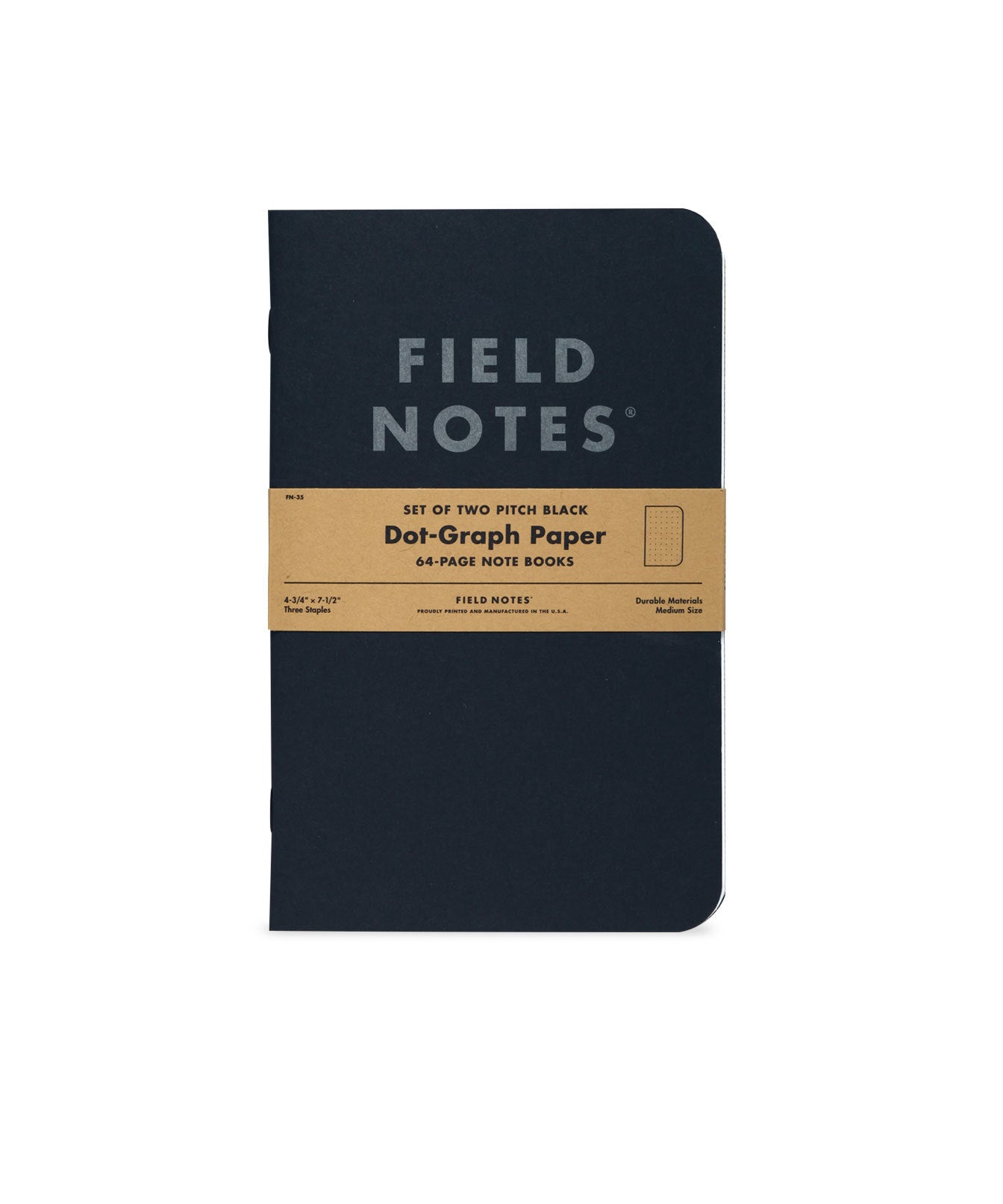 Pitch Black 2-Pack Dotted