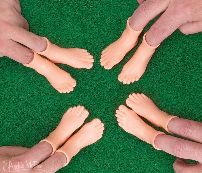 Finger Puppet - Feet