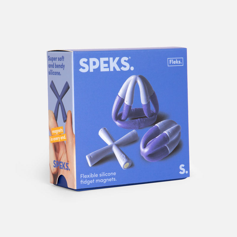 Fleks Flexible Silicone Fidget Magnets - Bluegrass