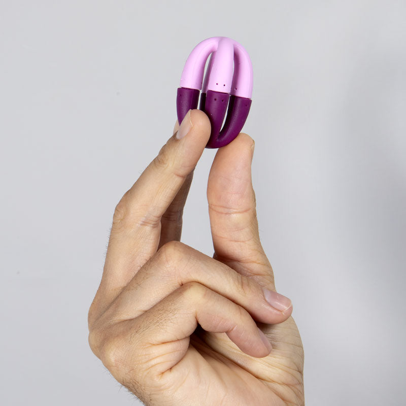 Fleks Flexible Silicone Fidget Magnets - Mulberry