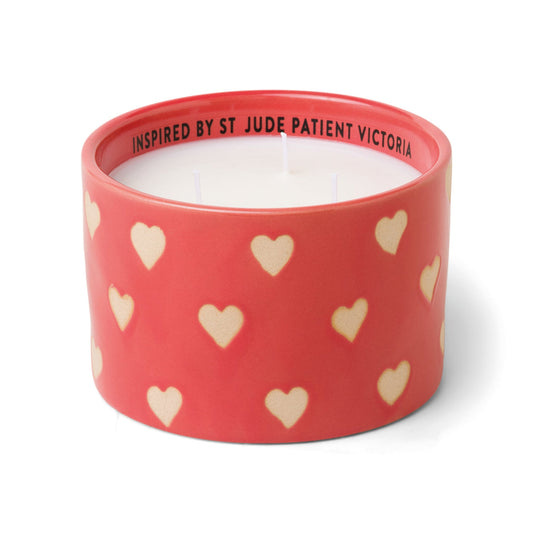 St. Jude Giveback "Courage" 11 oz. Candle - Rosewater Santal