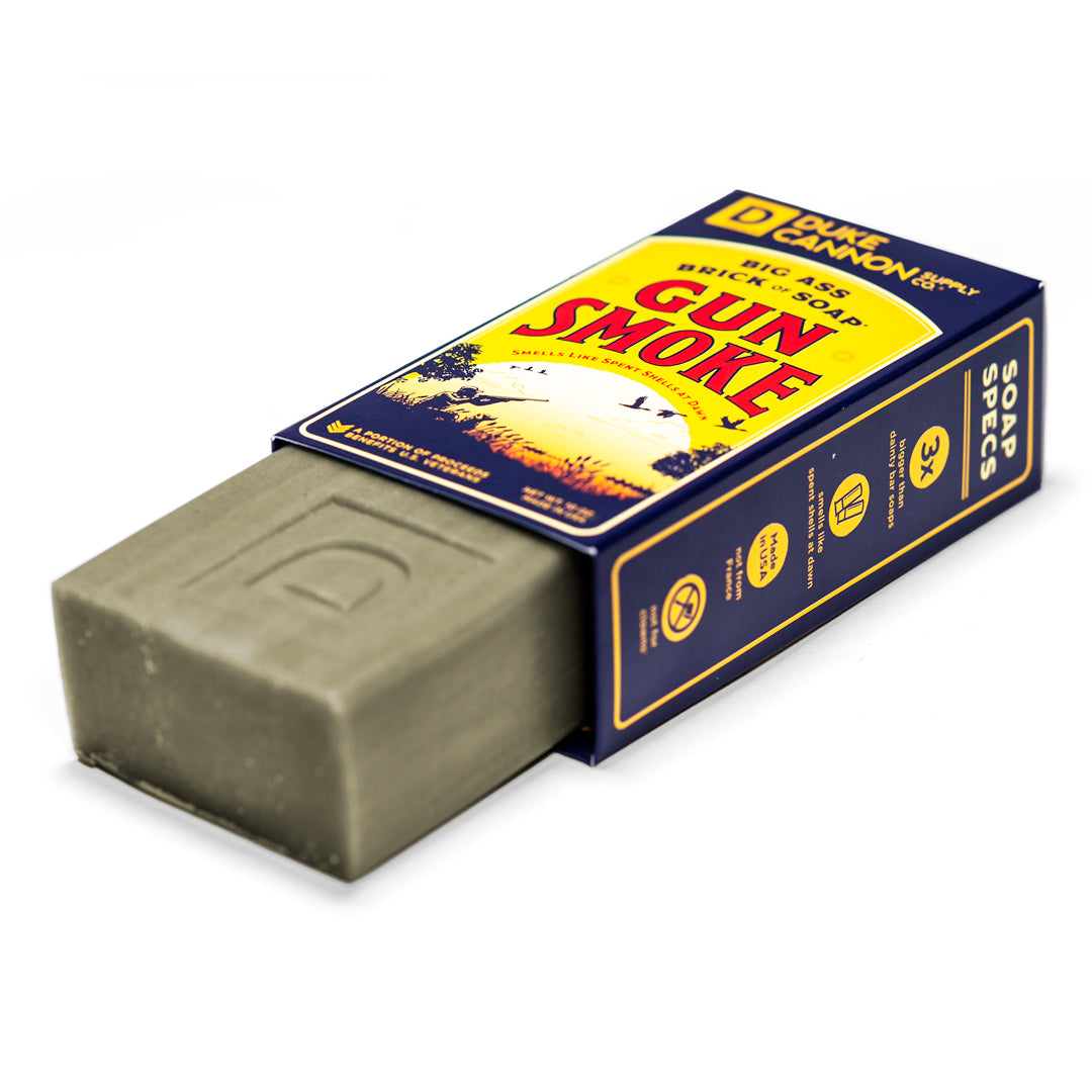 Big Ass Brick of Soap - Gun Smoke