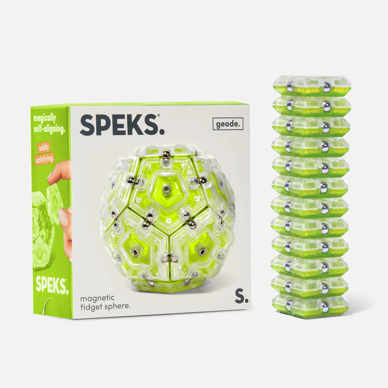 Geode Magnetic Fidget Sphere - Peridot