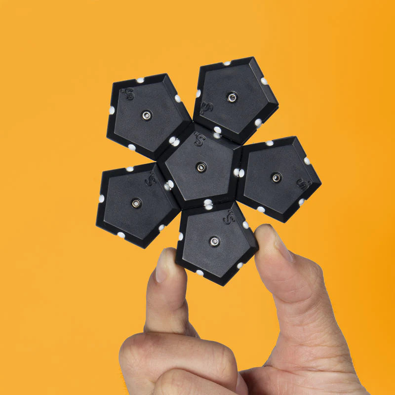 Geode Magnetic Fidget Set - Matte Snake Eyes