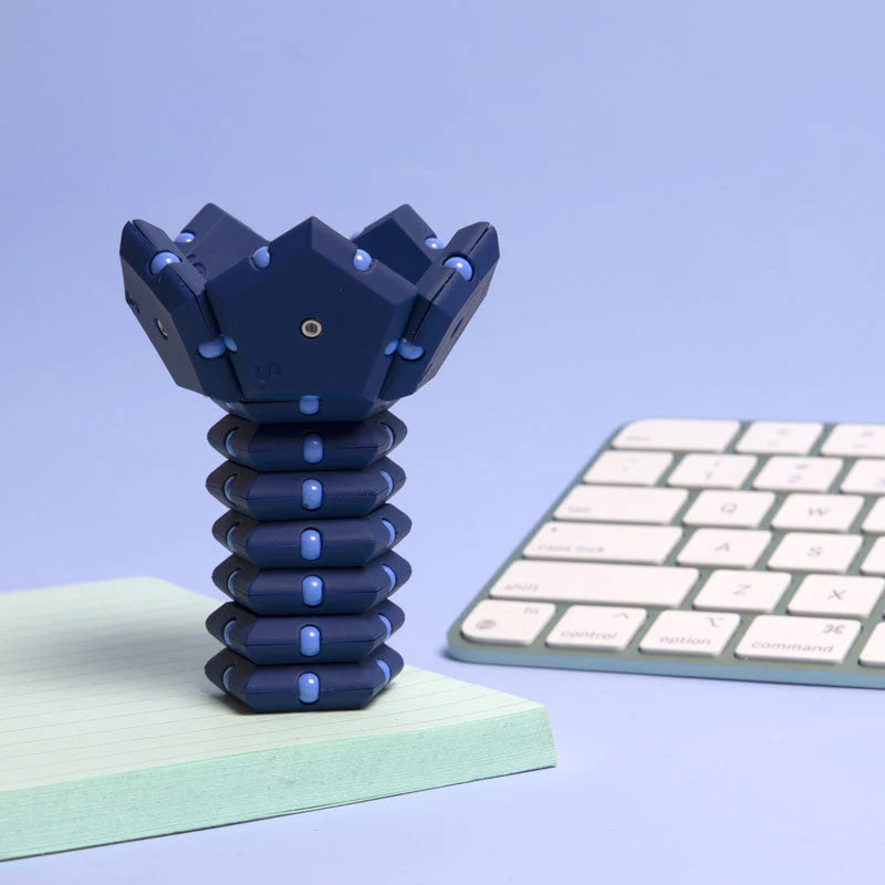Geode Magnetic Fidget Set - Matte Space Cadet