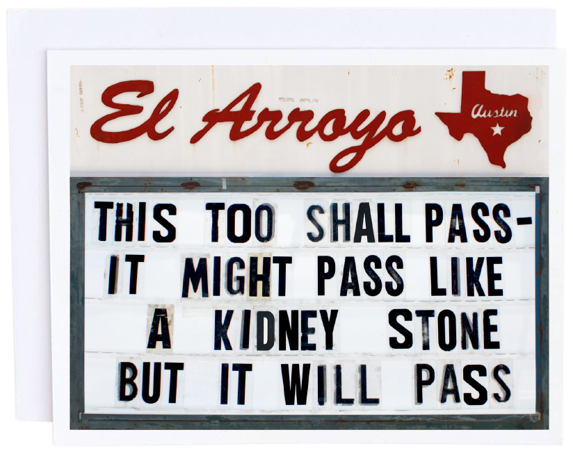 Kidney Stone Card
