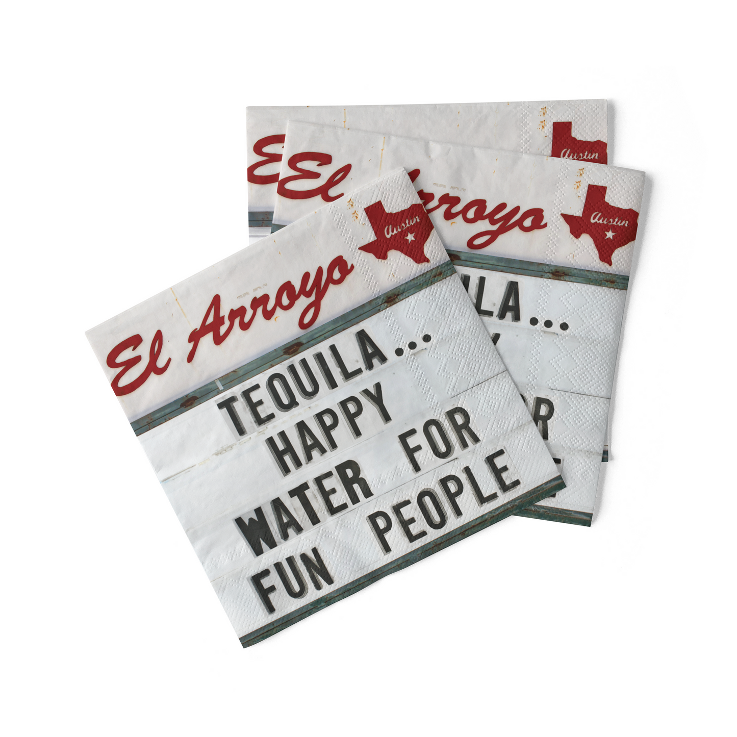 Happy Water Cocktail Napkins