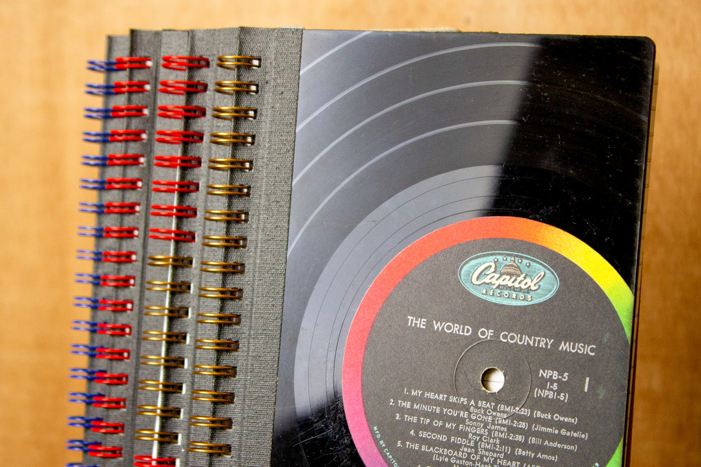 Backerton Record Album Journal