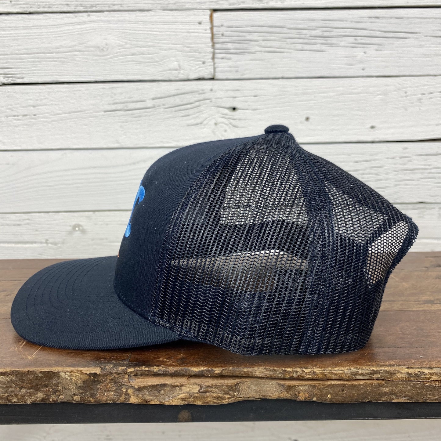 OKC Bolt Hat - Navy/Blue/Orange