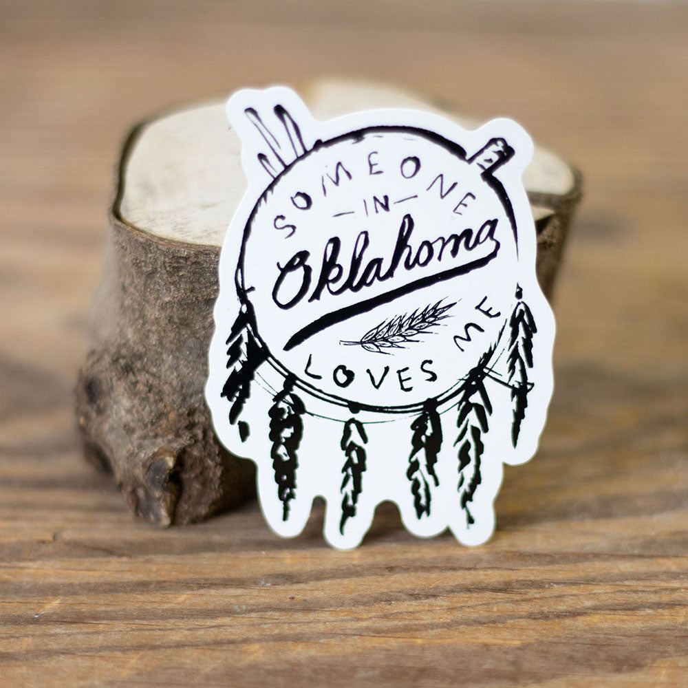 Someone in OK Sticker