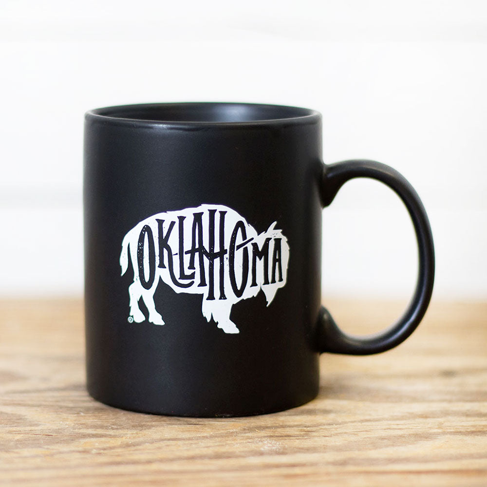 Black Matte Bison Mug