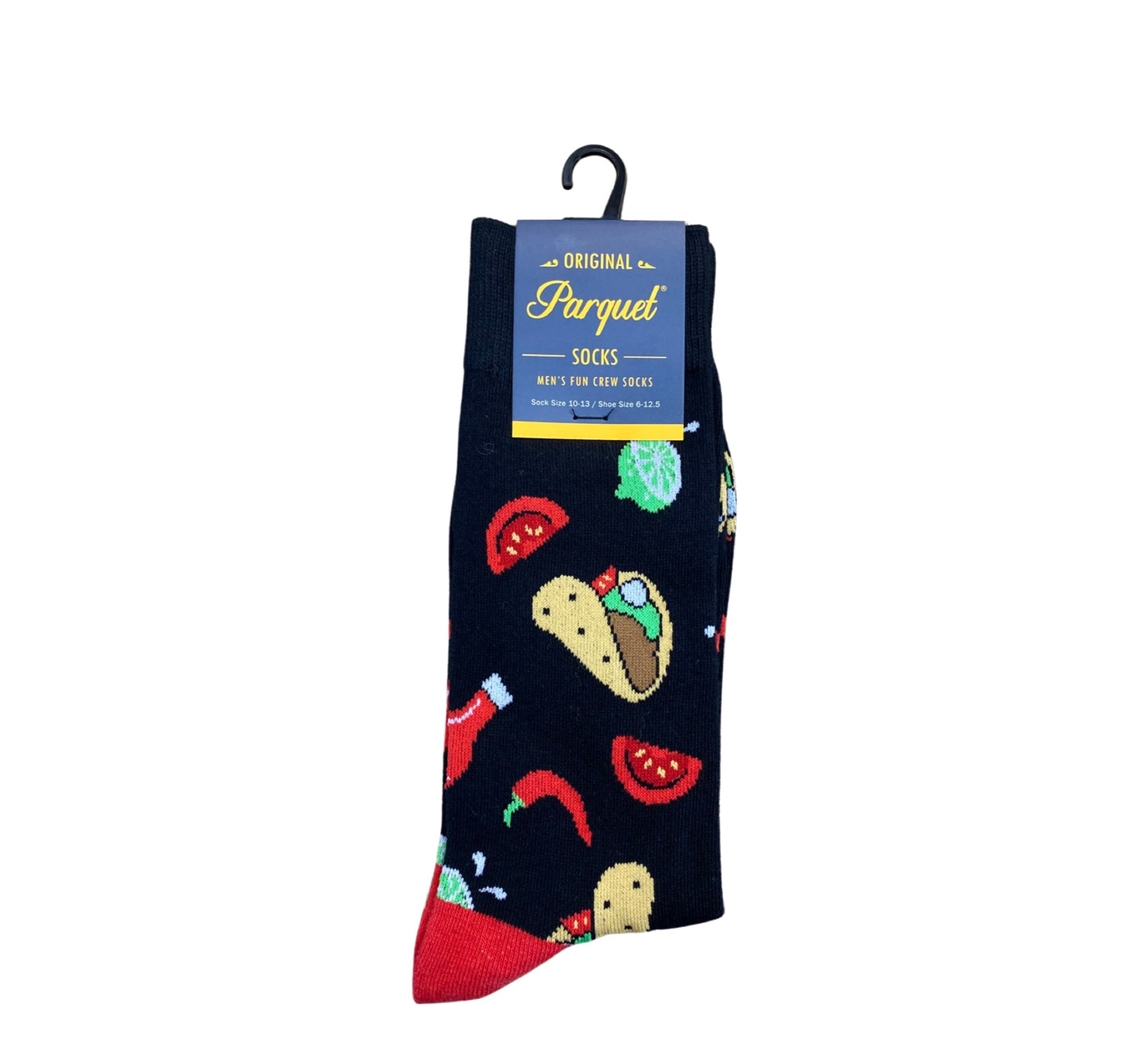 Men's Black Taco Socks