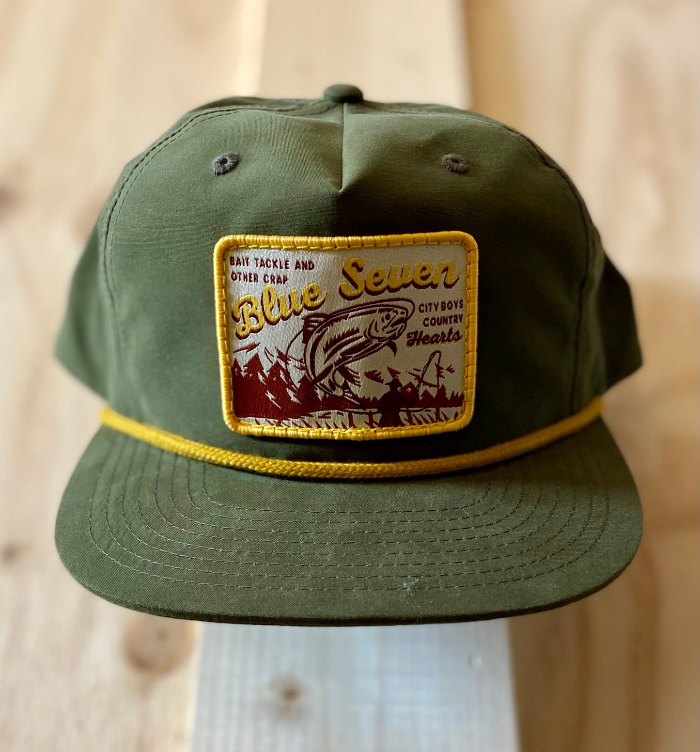 Blue Seven Bait and Crap - Rope Hat