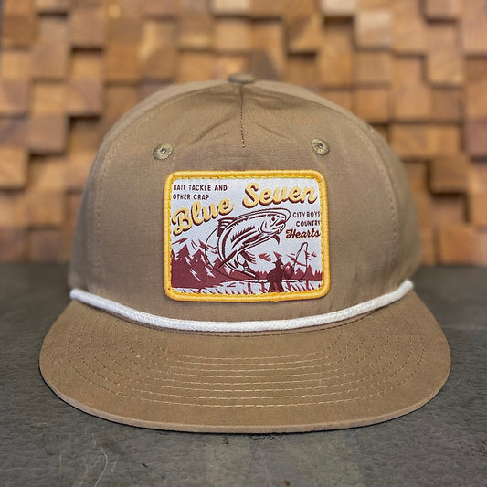 Blue Seven Bait and Crap - Rope Hat