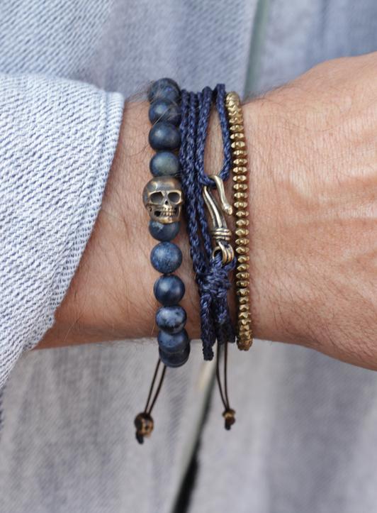 Navy Blue Rope Bracelet