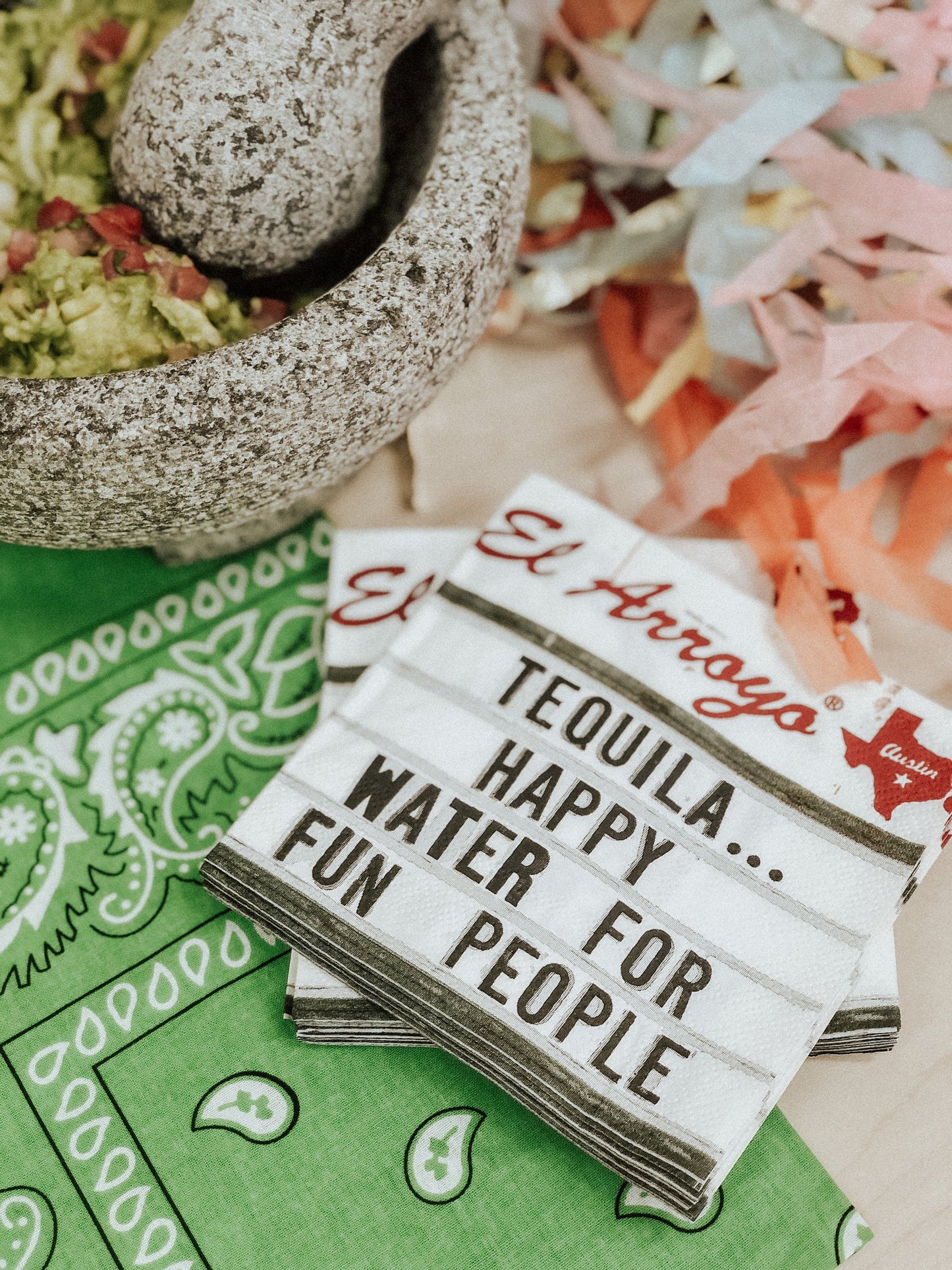 Happy Water Cocktail Napkins