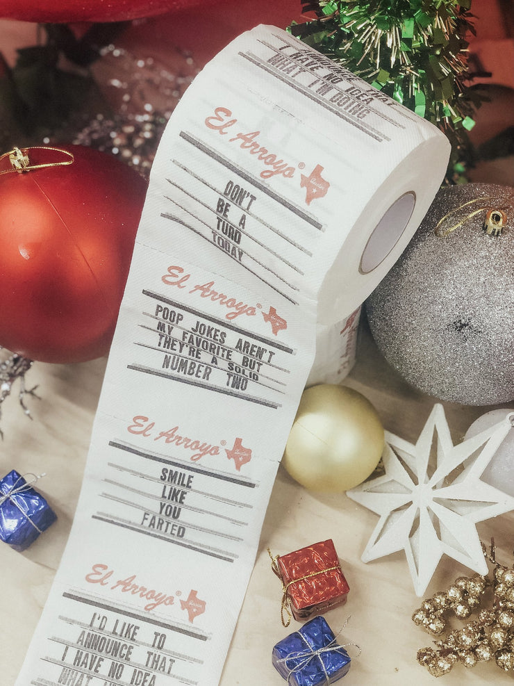 Poop Jokes 3-Ply Toilet Paper