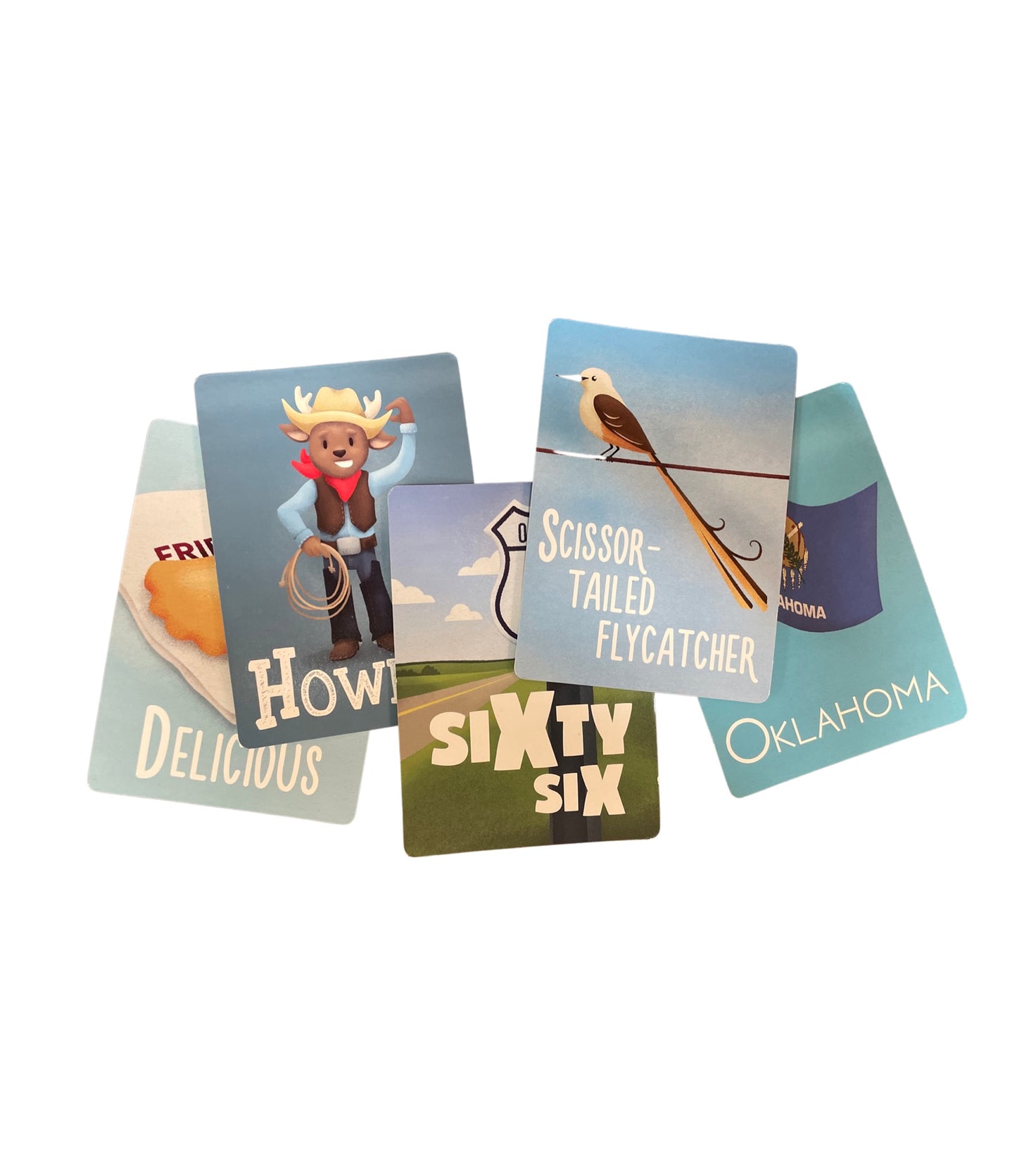 All About Oklahoma Flash Cards