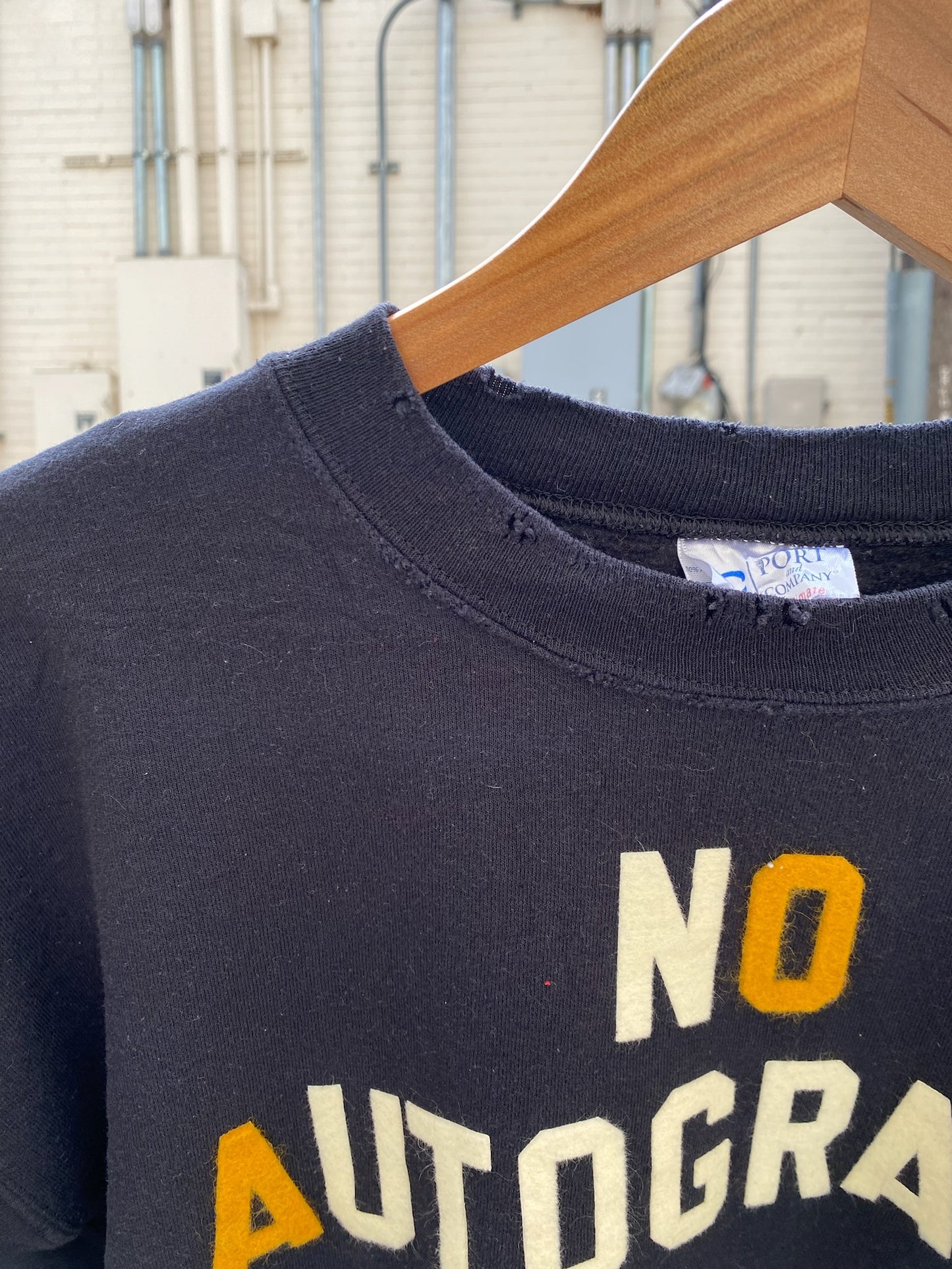 No Autographs One of a Kind Vintage Sweatshirt