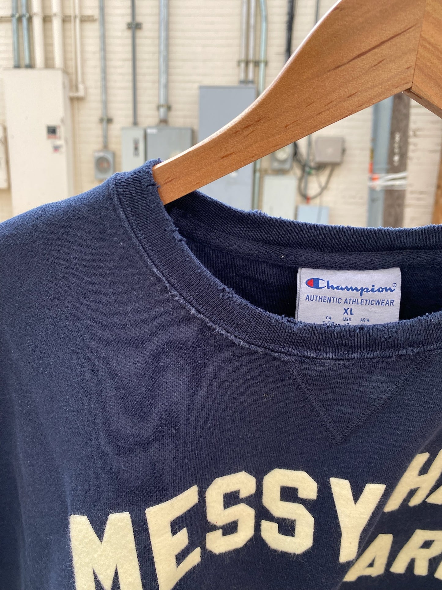 Messy Hair One of a Kind Vintage Sweatshirt