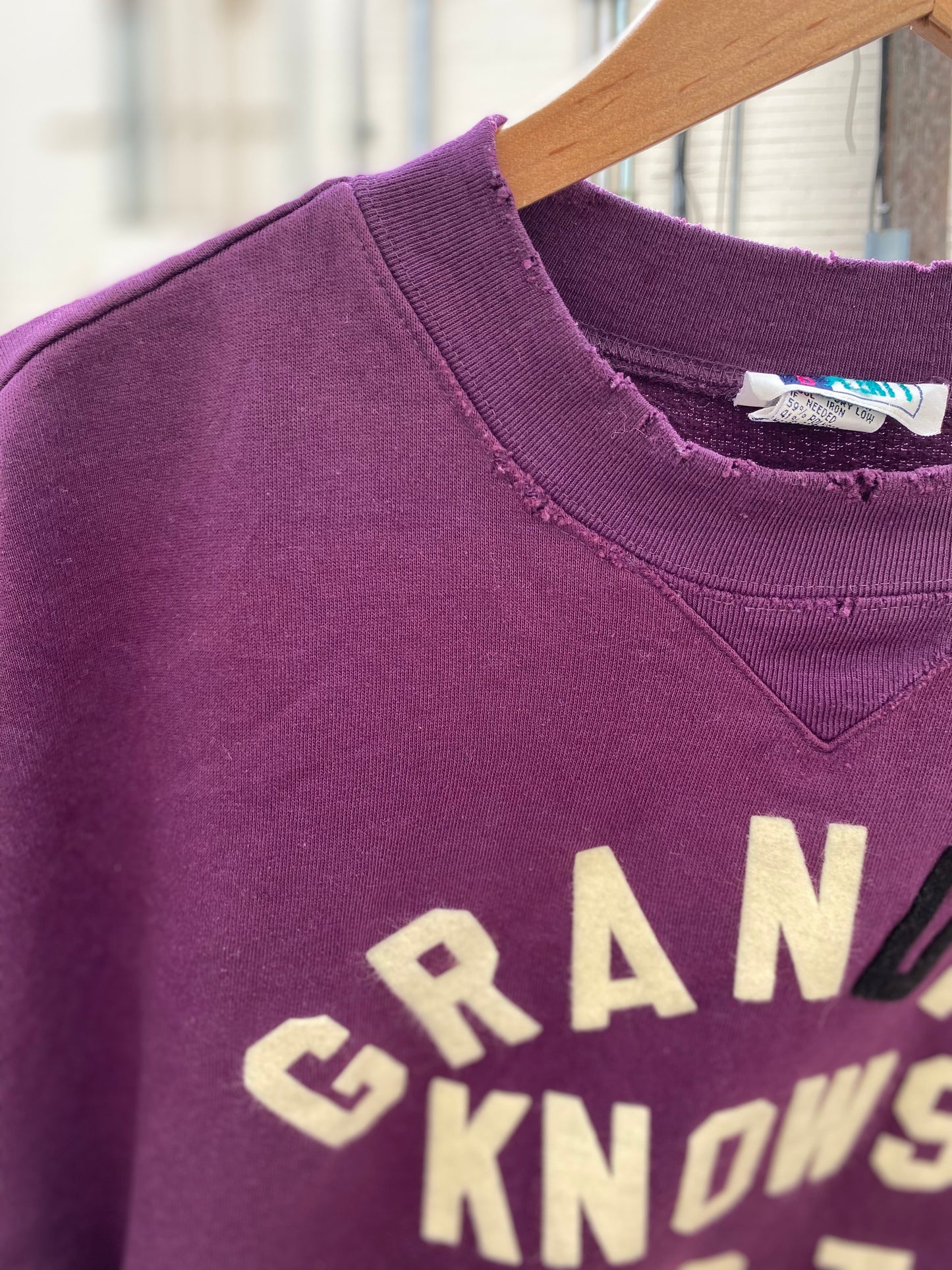 Grandpa Knows One of a Kind Vintage Sweatshirt