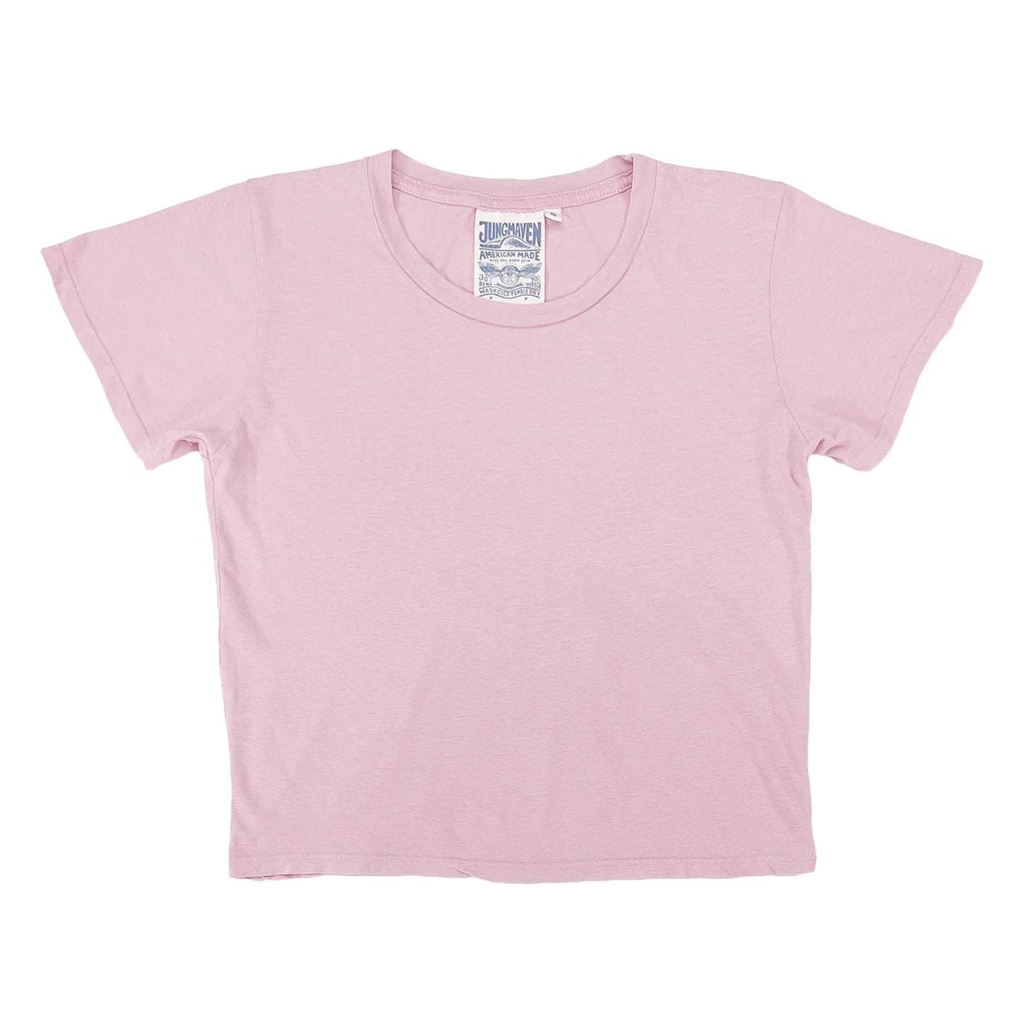 Cropped Ojai Tee - Rose Quartz