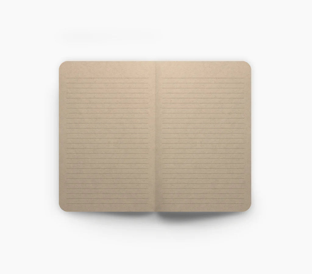 Summer Moon Kraft Layflat Notebook