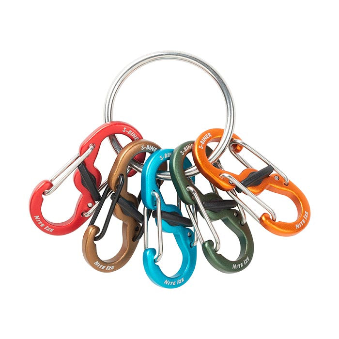 KeyRing Locker S-Biner Aluminum
