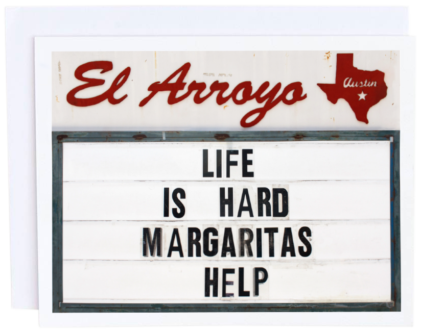 Life is Hard Card
