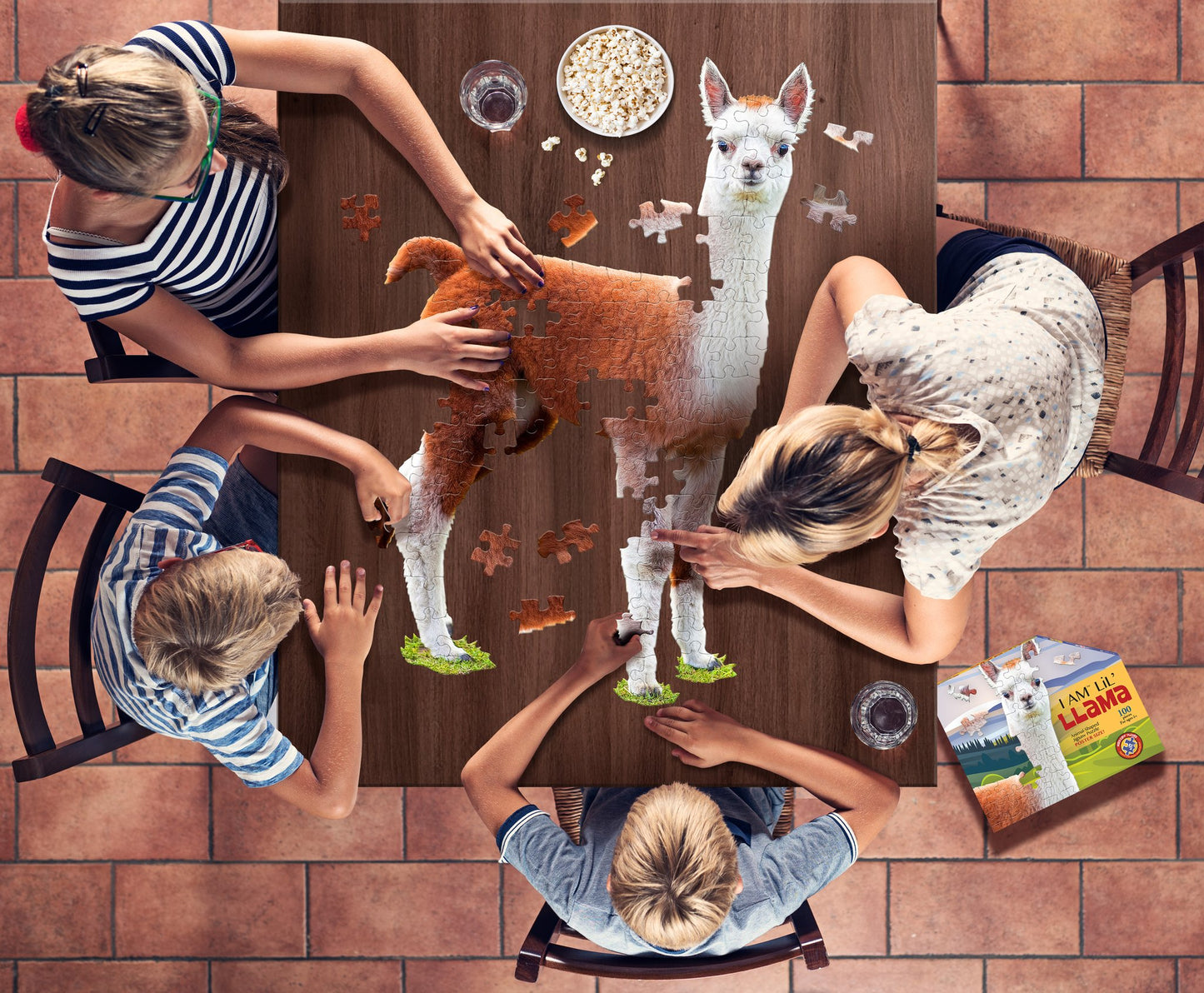 FINAL SALE - I Am Lil' Llama 100 pc Puzzle