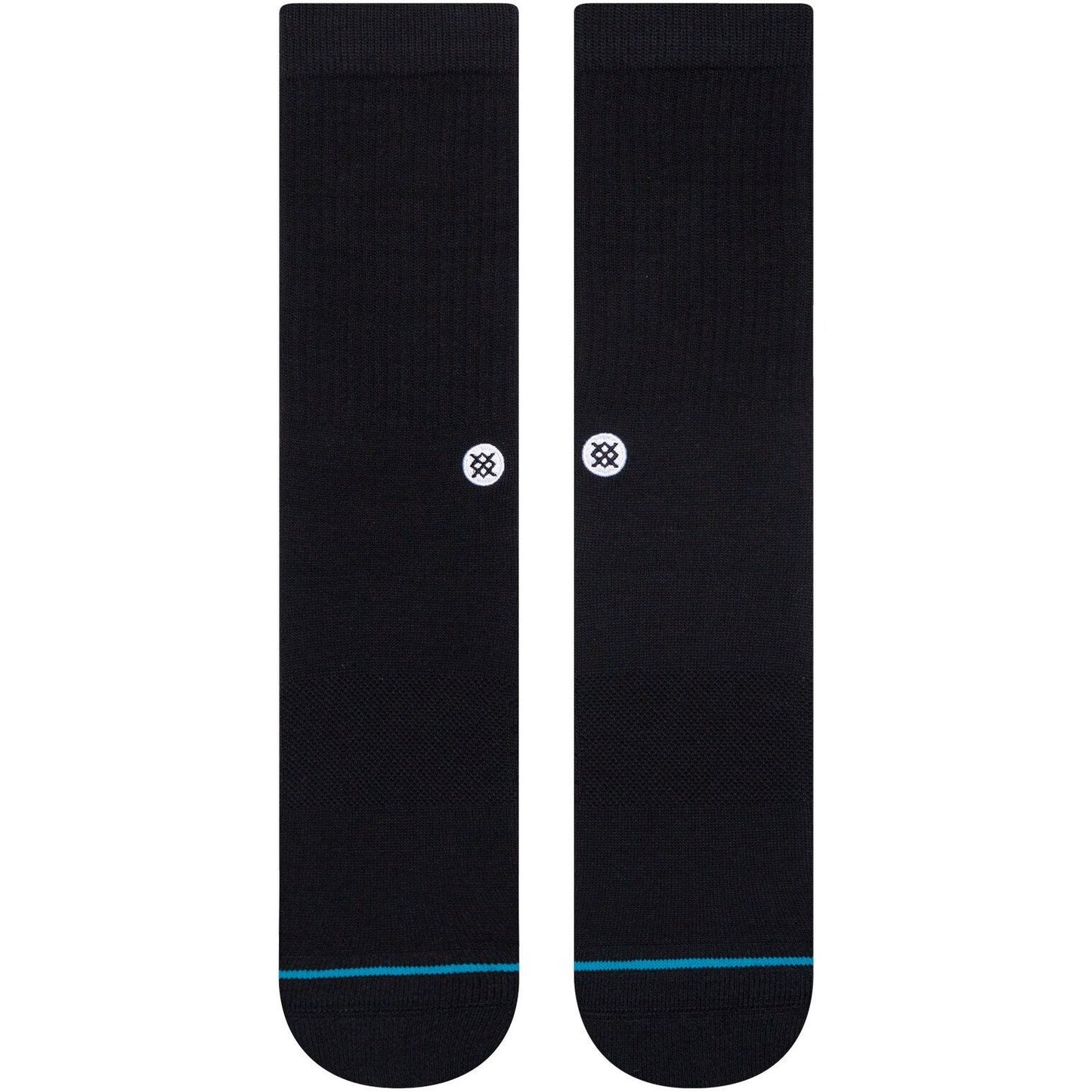 Icon Crew Socks - Black