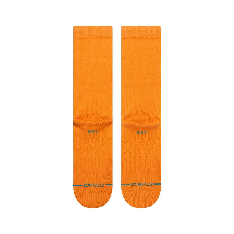 Icon Crew Socks - Rust