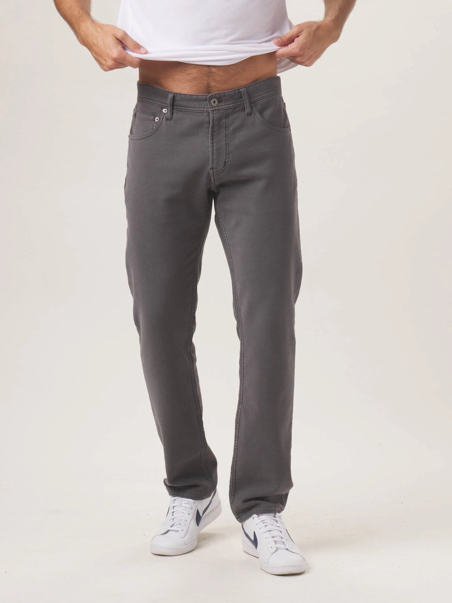 Comfort Terry Pant - Steel