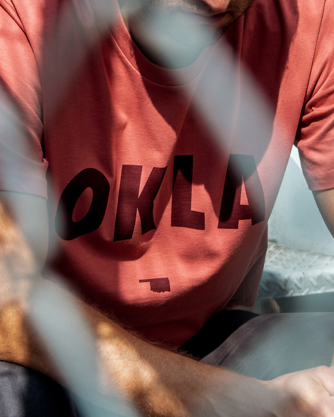OKLA Tee - Coral
