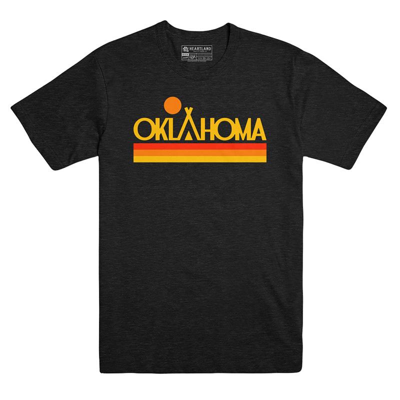 Oklahoma Native Sunset Tee