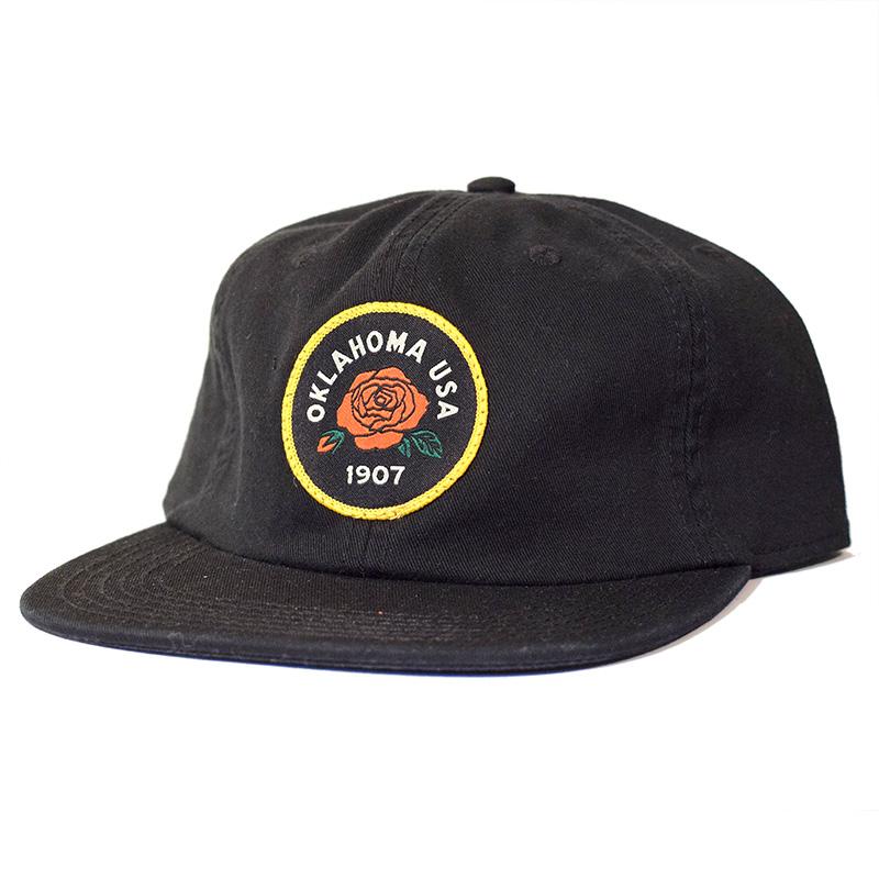 Oklahoma Rose Field Cap - Black
