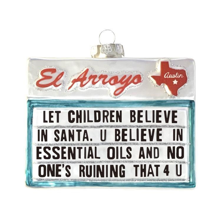 Ornament - Believe In Santa
