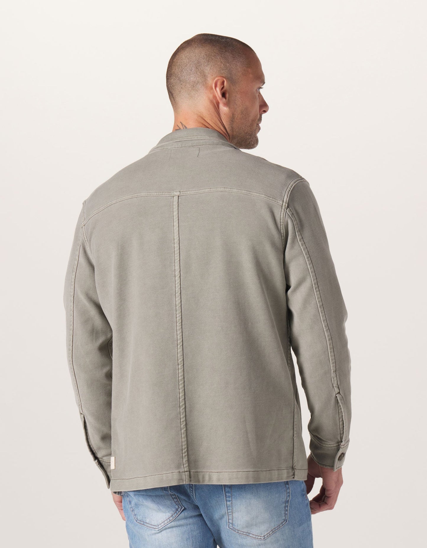 Comfort Terry Chore Coat - Moss