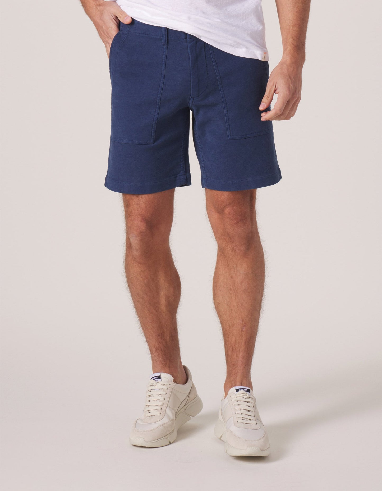 Comfort Terry Utility Short - Dark Blue