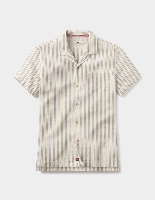 Freshwater Camp Shirt - Agave Stripe