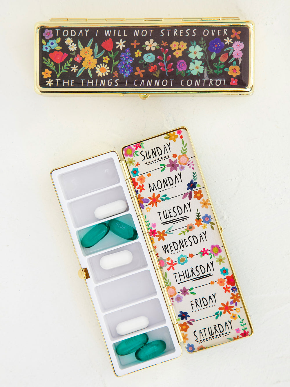 Daily Pill Box Not Stress